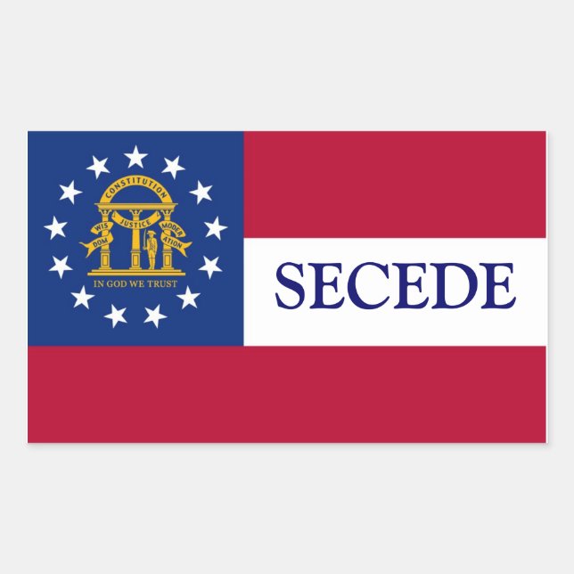 Georgia Secede sticker (Front)