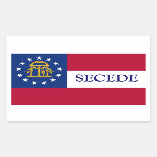 Georgia Secede sticker