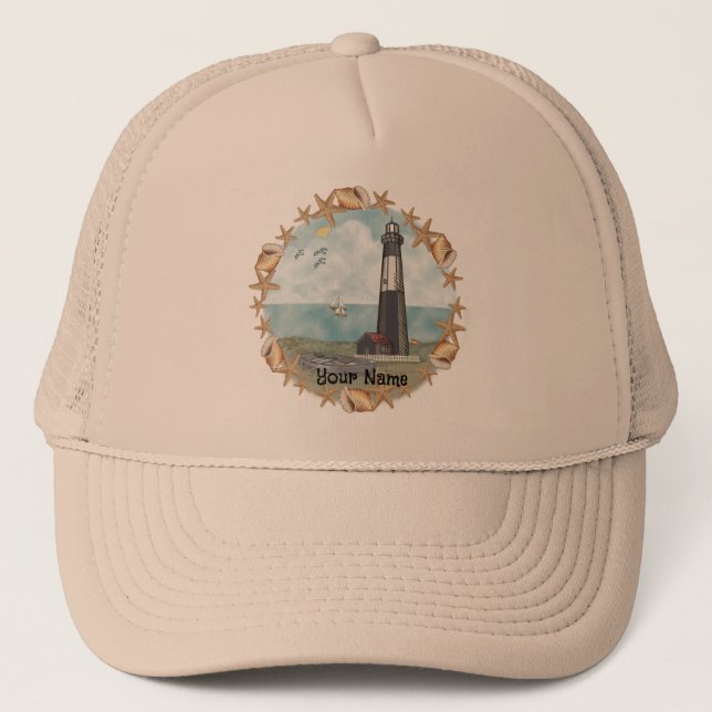 Georgia Shells Lighthouse hat (Front)