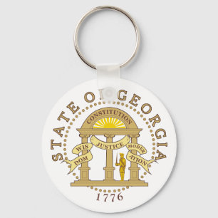 Georgia sign key ring
