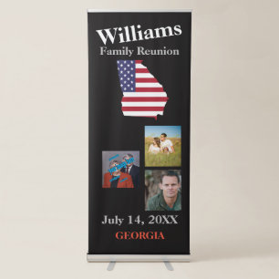 GEORGIA STATE Family Reunion Create Your Own Retractable Banner
