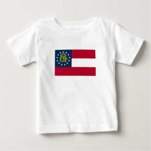 Georgia State Flag Baby T-Shirt