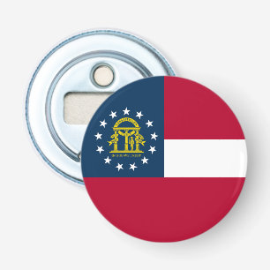 Georgia State Flag Bottle Opener