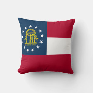 Georgia State Flag Cushion