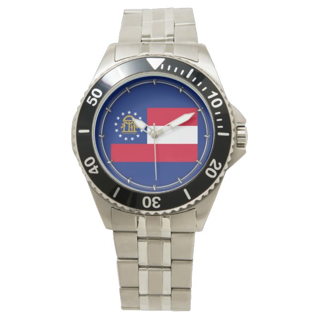 Georgia State Flag Design Watch (Front)