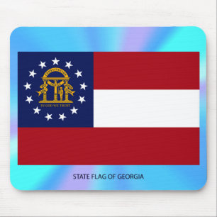 Georgia State Flag Mouse Mat