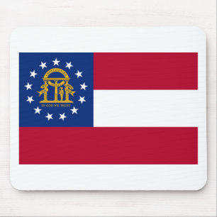 Georgia State Flag Mouse Mat