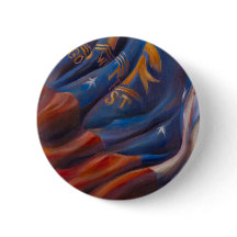 Georgia State Flag Painting Button