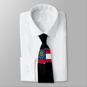Georgia State Flag Tie