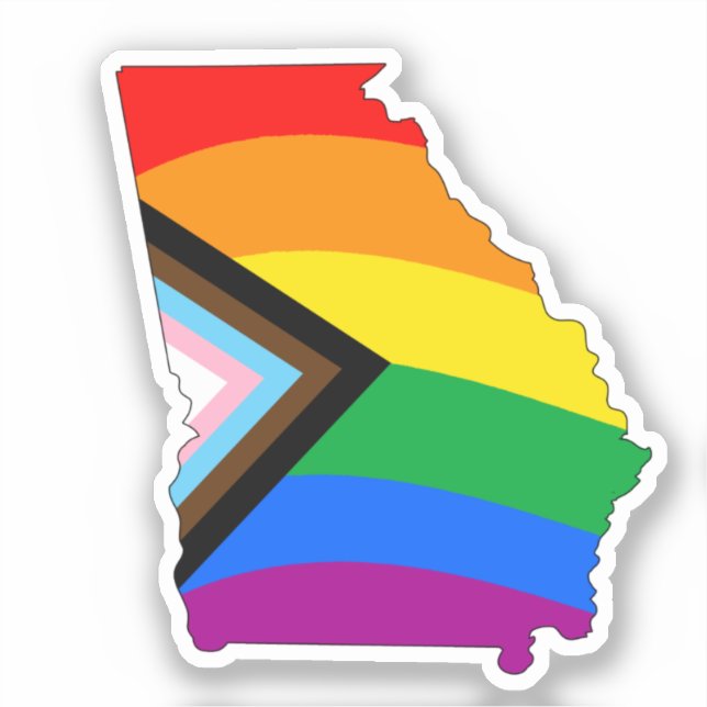Georgia State Pride LGBTQ Progress Pride (Front)