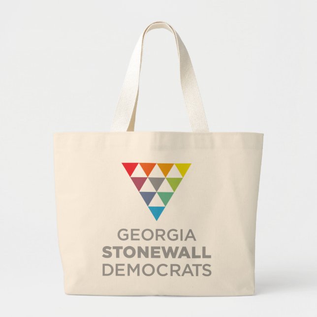 Georgia Stonewall Democrats tote (Front)