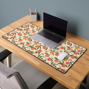 Georgia Sweet Peach Orchard - Southern Fruit Desk Mat