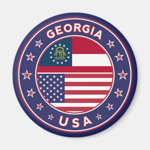 Georgia t-shirt, Georgia sticker, Magnet