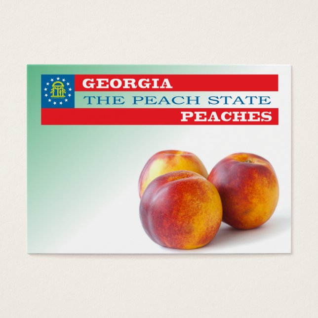 Georgia - the peach state (Front)