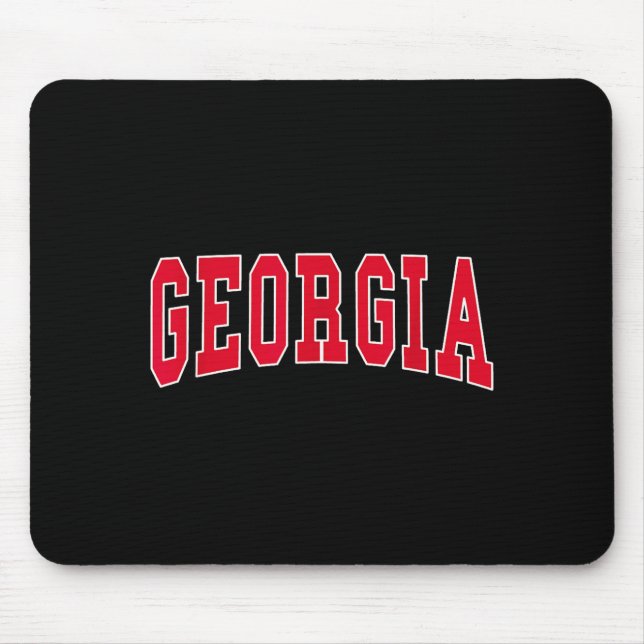 Georgia - Throwback Design - Clic  Mouse Mat (Front)
