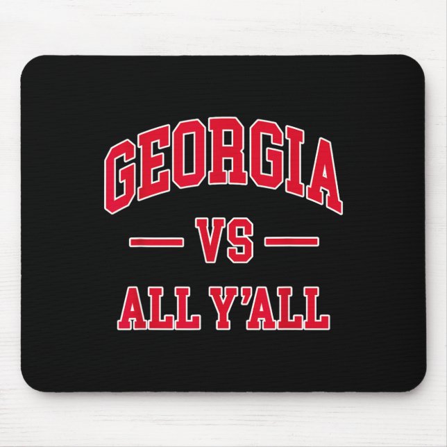 Georgia - Throwback Design - Clic  Mouse Mat (Front)