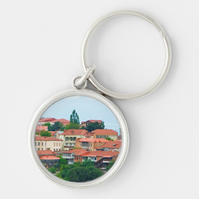 Georgia Town Landscape Key Ring (Front)
