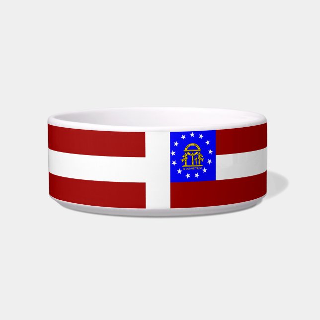 Georgia U.S. flag-Seal Bowl (Front)
