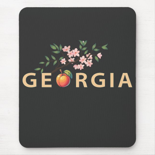 Georgia United States of America Mouse Mat (Front)