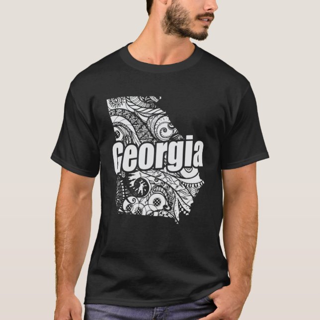 Georgia USA America State T-Shirt (Front)