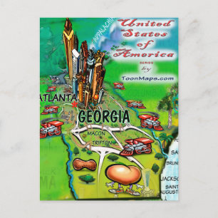 Georgia USA Card