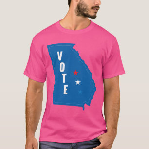 Georgia Votes Democratic Patriotic Call to Action T-Shirt