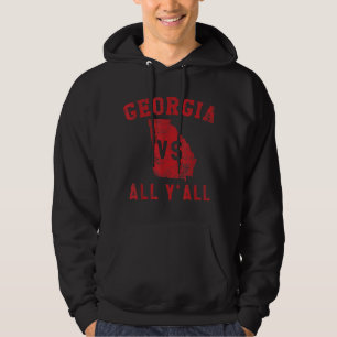 Georgia vs All Yall for Y'All from Georgia Men Wom Hoodie