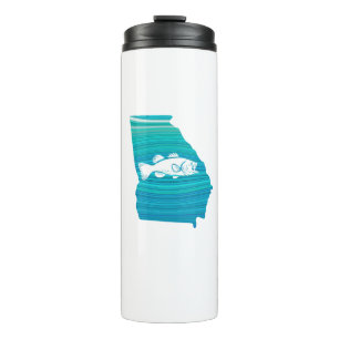 Georgia Wave Fishing Thermal Tumbler