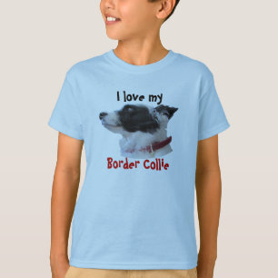 georgiacameo, I love my, Border Collie T-Shirt