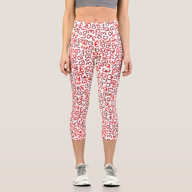 Georgian Capri Leggings (Front)