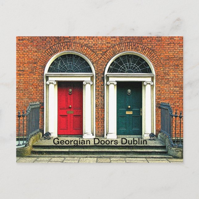 Georgian Doors Postcard (Front)