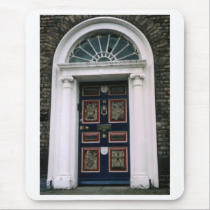 Georgian Dublin Door, Merrion Sq. Dublin Ireland Mouse Mat