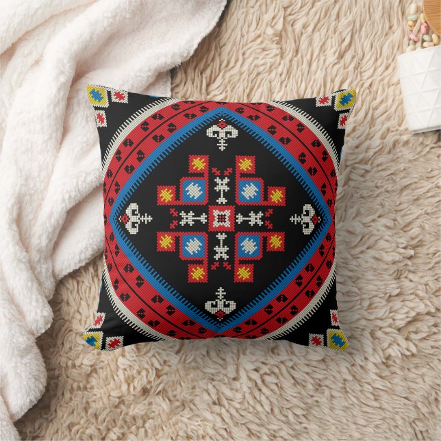 Georgian Embroidery  Cushion (Blanket)