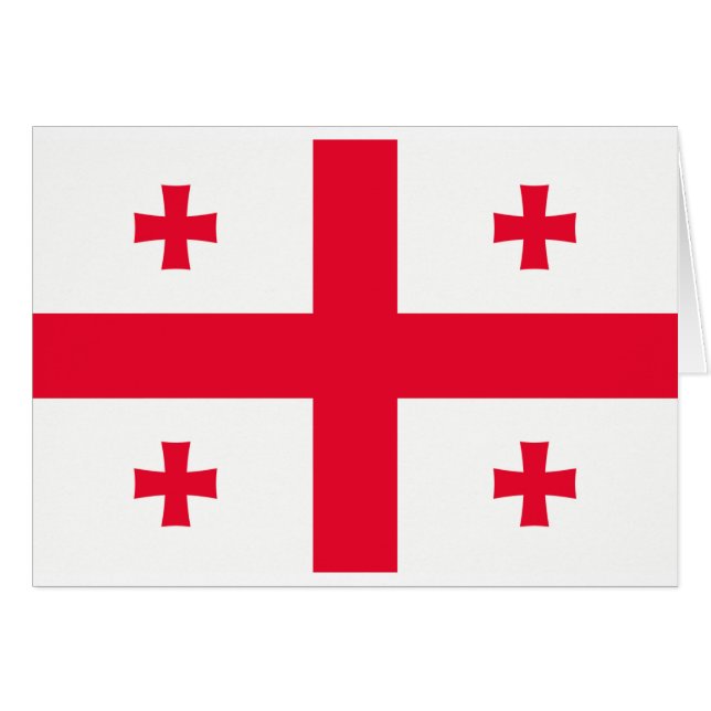 Georgian Flag (Front Horizontal)