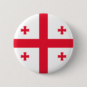 Georgian flag button