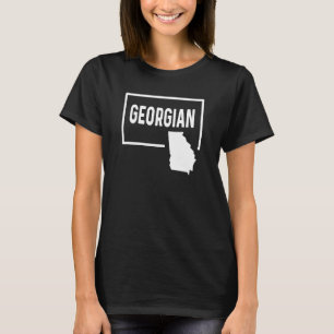 Georgian GA - Atlanta Columbus Augusta Macon Savan T-Shirt