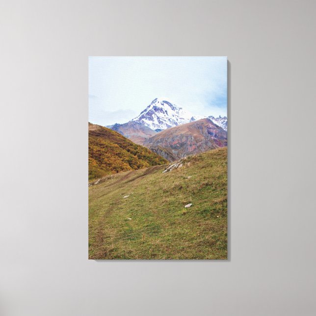Georgian landscape canvas print (Front)