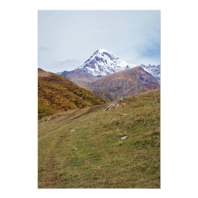 Georgian landscape photo print (Front)