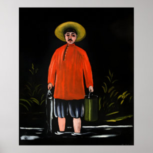 Georgian painter Niko Pirosmani Poster