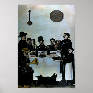 Georgian painter Niko Pirosmani Poster