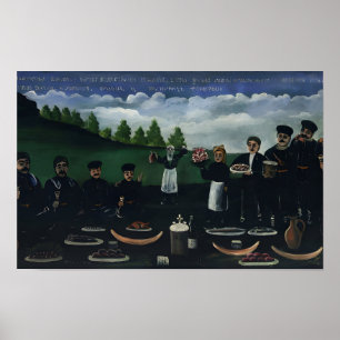 Georgian painter Niko Pirosmani Poster