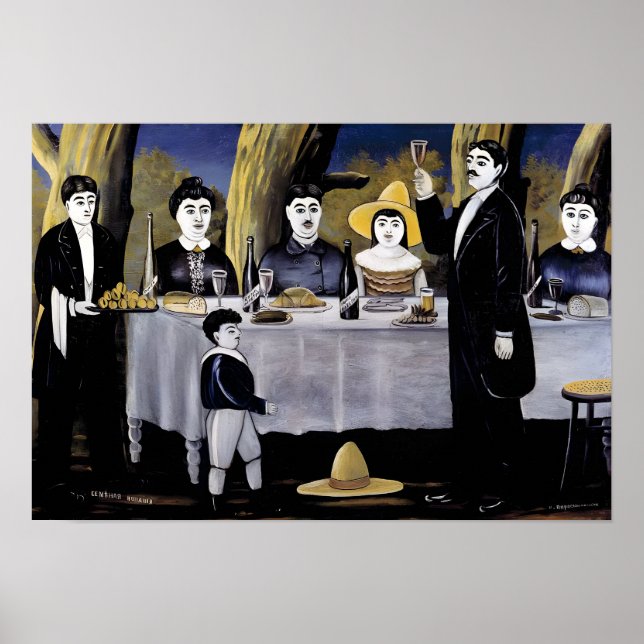 Georgian painter Niko Pirosmani Poster (Front)