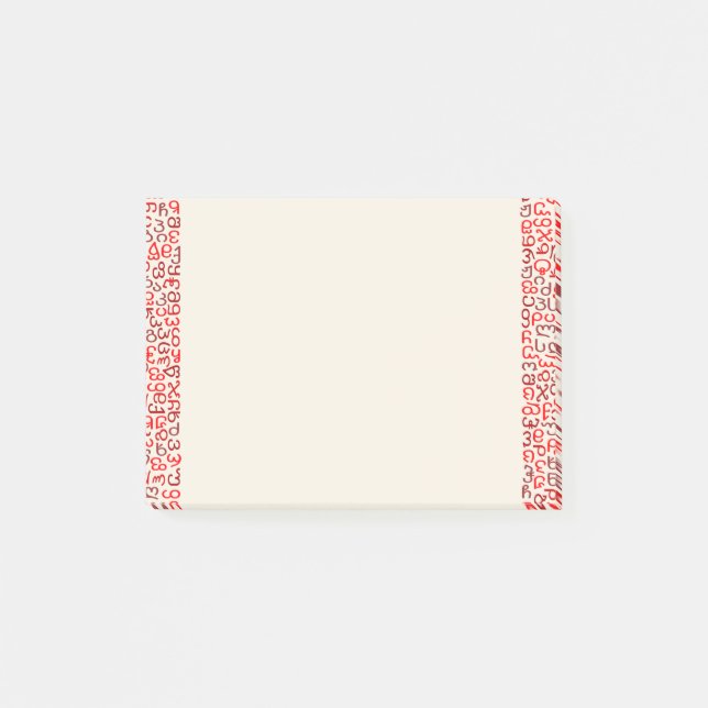 Georgian Post-it Notes (Front)