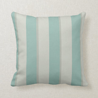 Georgian Stripe Duck Egg Cushion