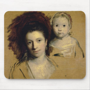 Georgiana, Countess Spencer and her Daughter Lady Mouse Mat