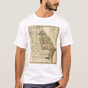GeorgiaPanoramic MapGeorgia T-Shirt