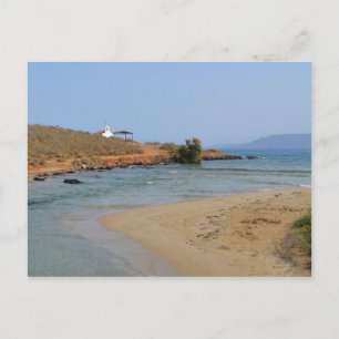 Georgioupoli Beach, Crete Postcard