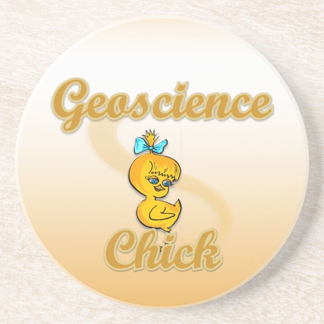 Geoscience Chick Coaster (Front)