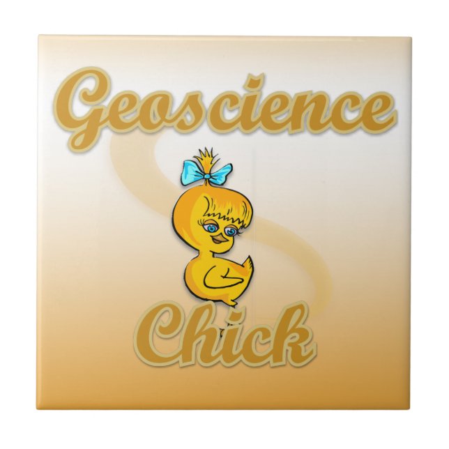 Geoscience Chick Tile (Front)