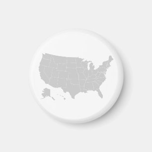 Geoshaped Magnet (No Label)